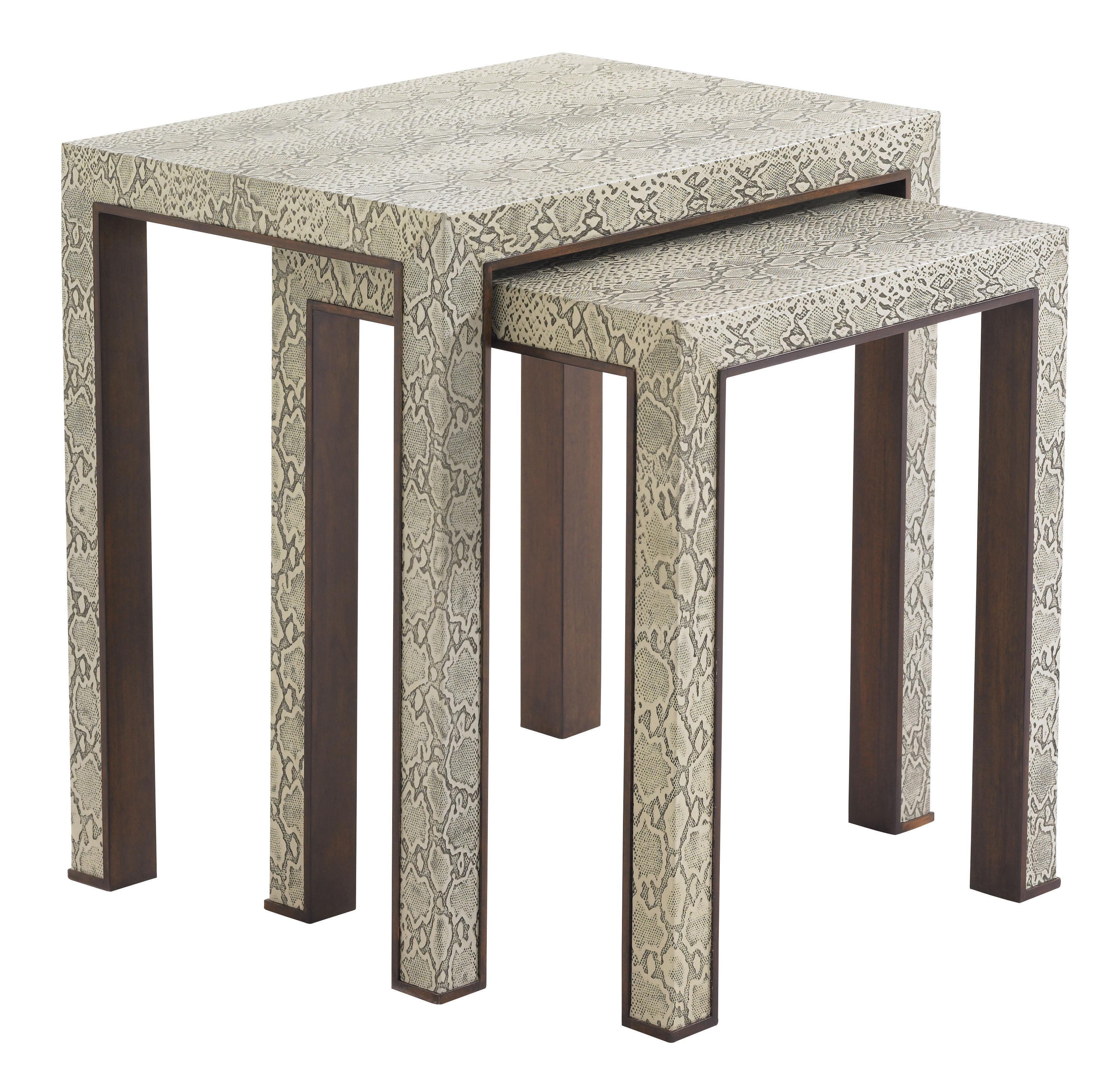 Lexington Tower Place 706957 Contemporary Adler Nesting Tables with